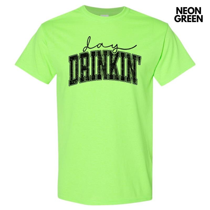 Day Drinkin Gildan Short Sleeve T-Shirt 'NLB' Hoodie, Sweatshirt | HypeCrazeTee.com