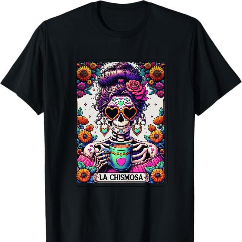 Day of the Dead Sugar Skull Apparel Women T-Shirt Hoodie, Sweatshirt | HypeCrazeTee.com