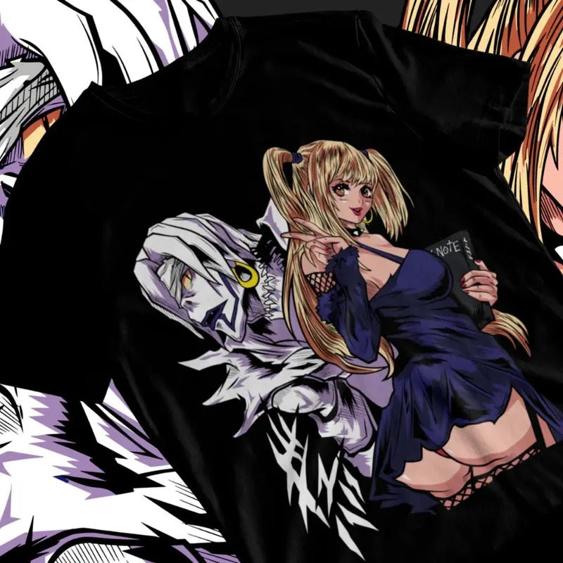 Death Note Misa Amane T Shirt Manga Anime Blackwhite Shirt Soft T-Shirts, Hoodie, Sweatshirt