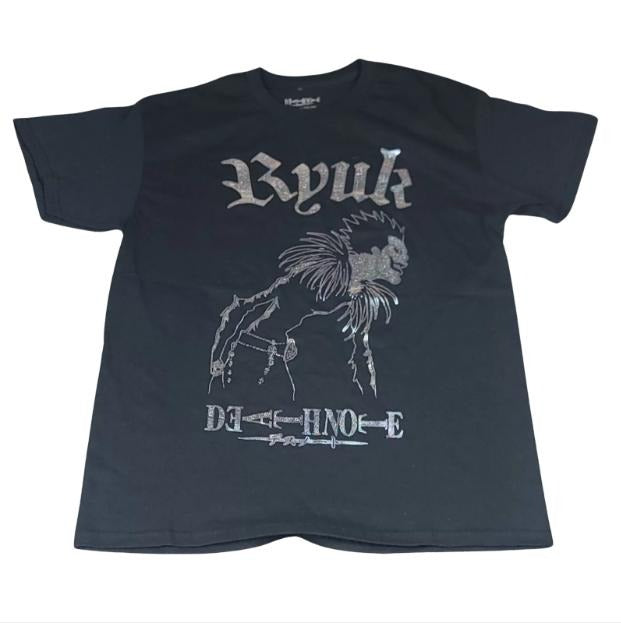 Death Note Ryuk Holographic T-Shirt, Death Note Shirt, Manga Anime Tshirt, Anime Clothing, Vintage Graphic Tees, Unisex...