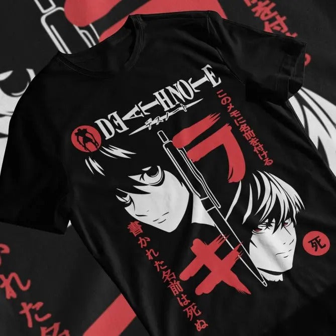 Death Note Shirt, Anime Vintage Special T-shirt Unisex, Anime Manga Shirt, Anime Shirt, Anime Lovers Shirt, Graphic Anime Tee, Manga Shirt