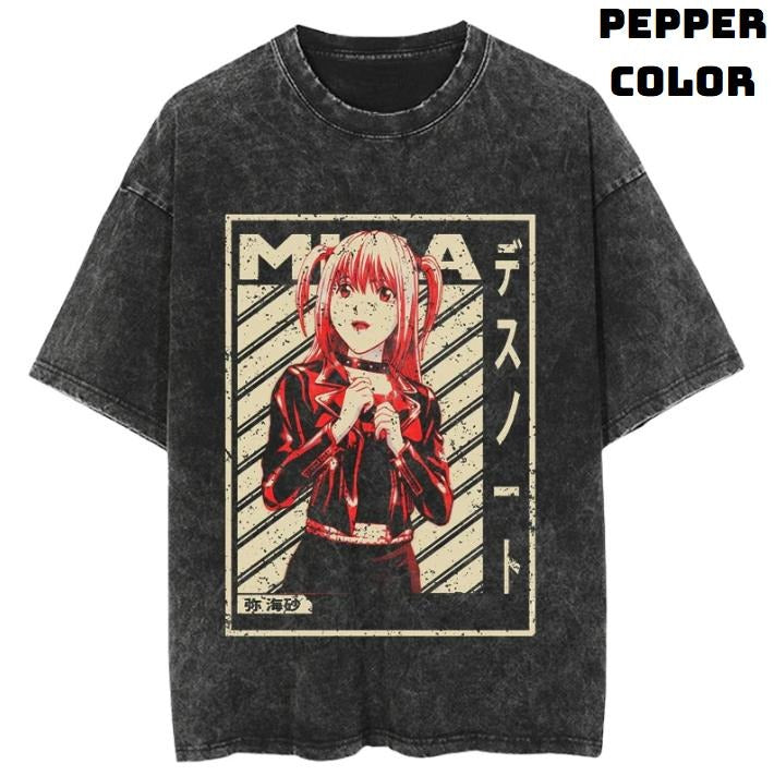 Death Of Misa Vintage Graphic Tee, Misa Amane Tee, Death Note Shirt, Manga Anime Shirt, Unisex T-Shirt, Anime Clothing,...