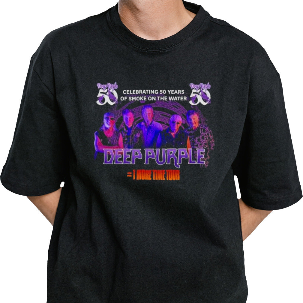 Deep Purple 1 More Time Tour 2024 50 Years Of Smoke On The Water Shirt