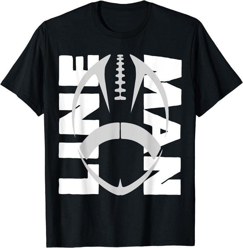 [100% Cotton]Football Lineman - Offensive / Defensive Line T-Shirt Hoodie, Sweatshirt | HypeCrazeTee.com