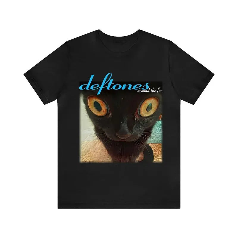 Deftones Around Fur Cat Fan Cotton Casual T-Shirts, Hoodie, Sweatshirt