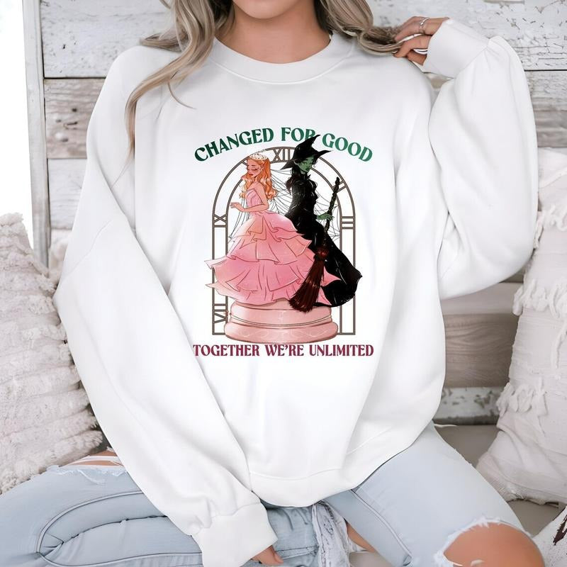 Defy Gravity Wicked Sweatshirt, Perfect for Musical Enthusiasts T-Shirts, Hoodie | HypeCrazeTee.com