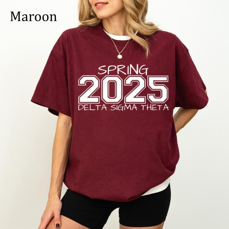 Delta Sigma Theta Spring 2025 Crossing Shirt, Unisex Pledging Momento T-Shirt, Ultra Soft Cotton Tee, Everyday Casual...