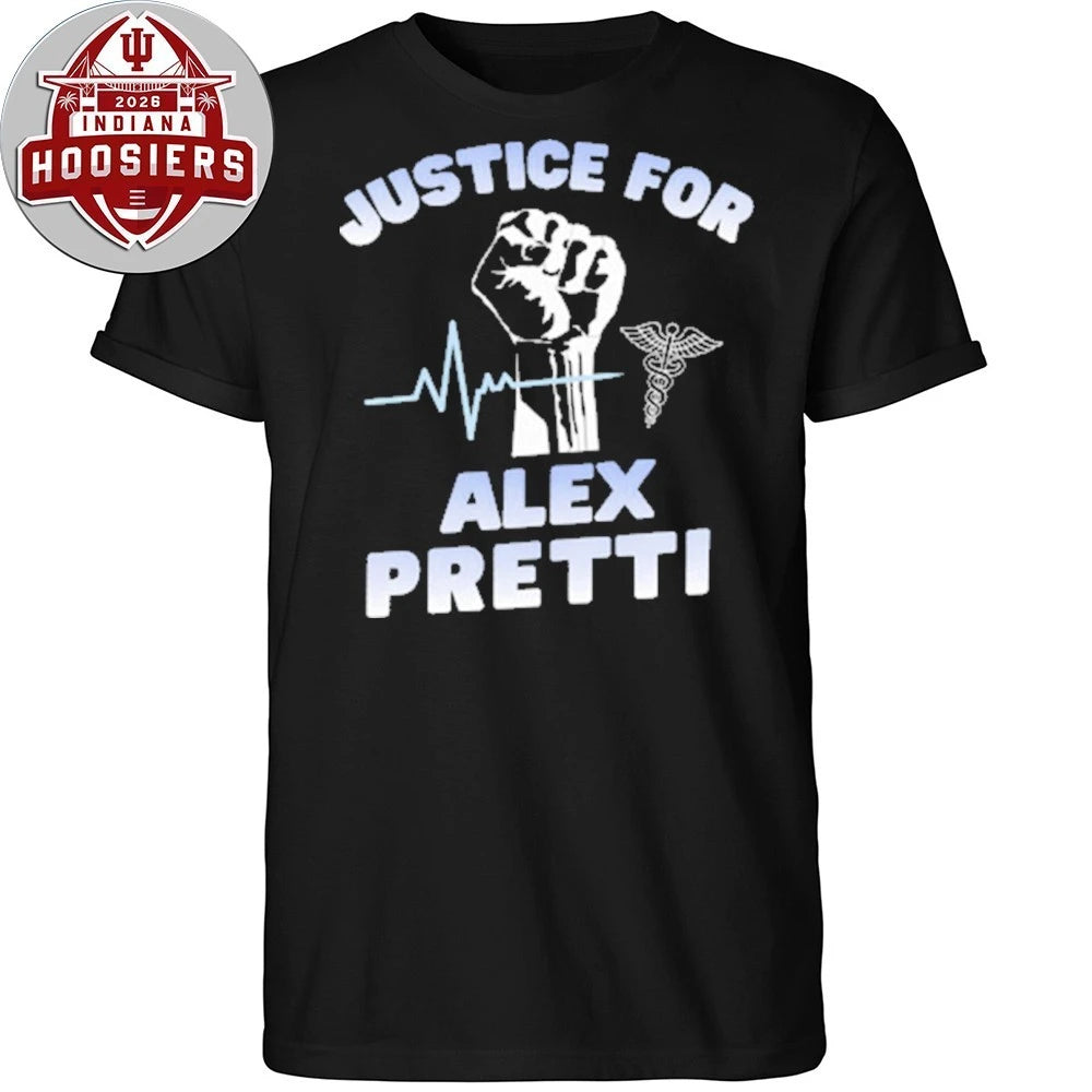 Demanding justice for Alex Jeffery Pretti 1988-2026 Anti ICE Hoodie T-Shirt
