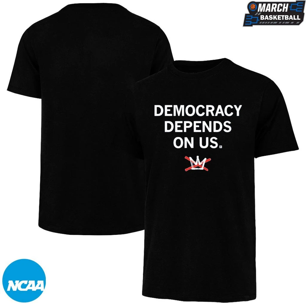 Democracy Depends On Us T-shirts