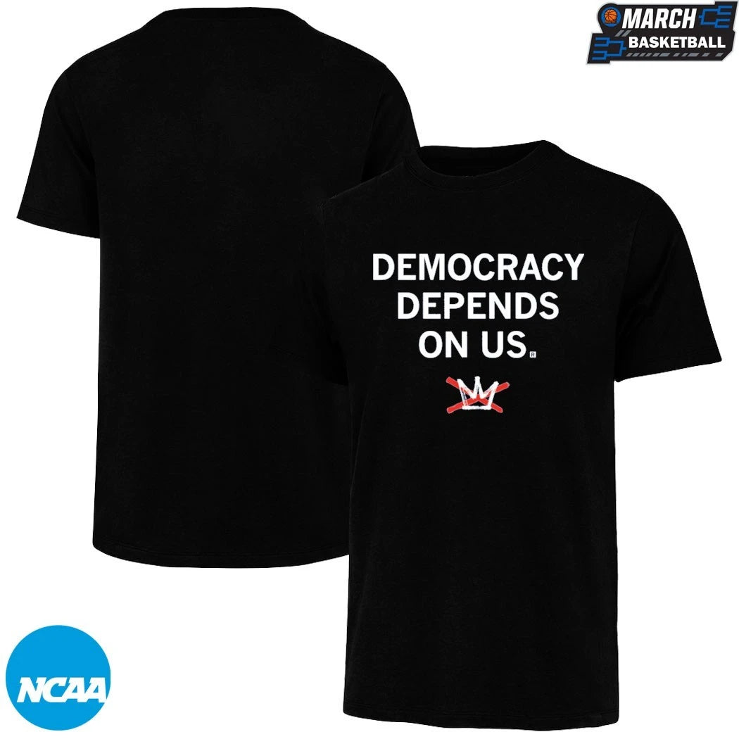 Democracy Depends On Us T-shirts