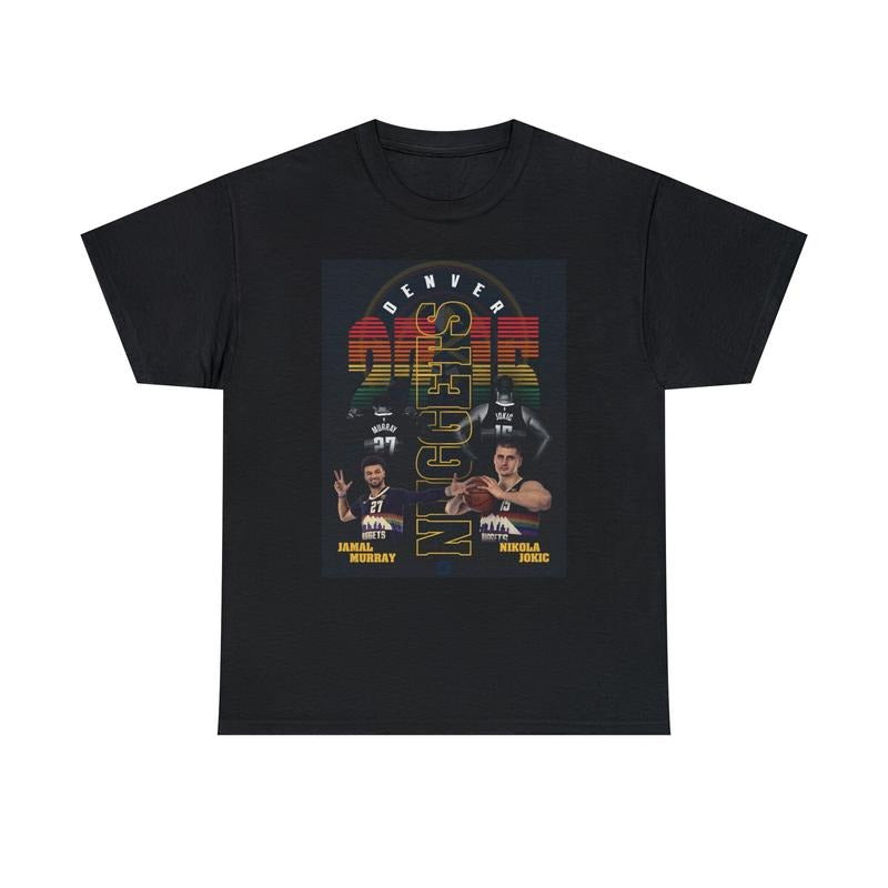Denver Nikola Jokic Jamal Murray T-Shirt, Gift For Fan Hoodie, Sweatshirt | HypeCrazeTee.com