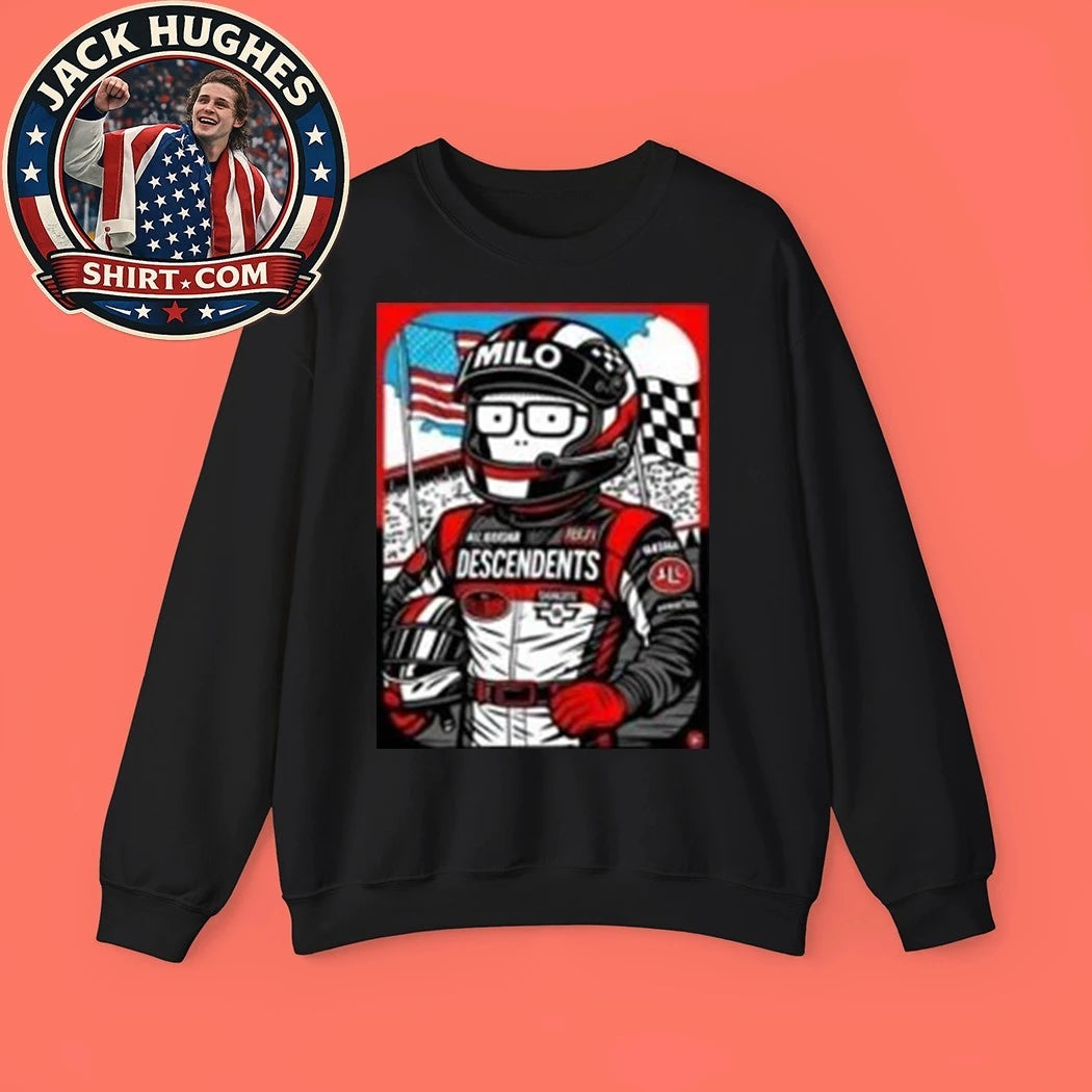 Descendents Ricky Milo Live At The Fillmore Charlotte February 21 2026 Exclusive Nascar Gig Poster Artwork By Garage Land Shirt