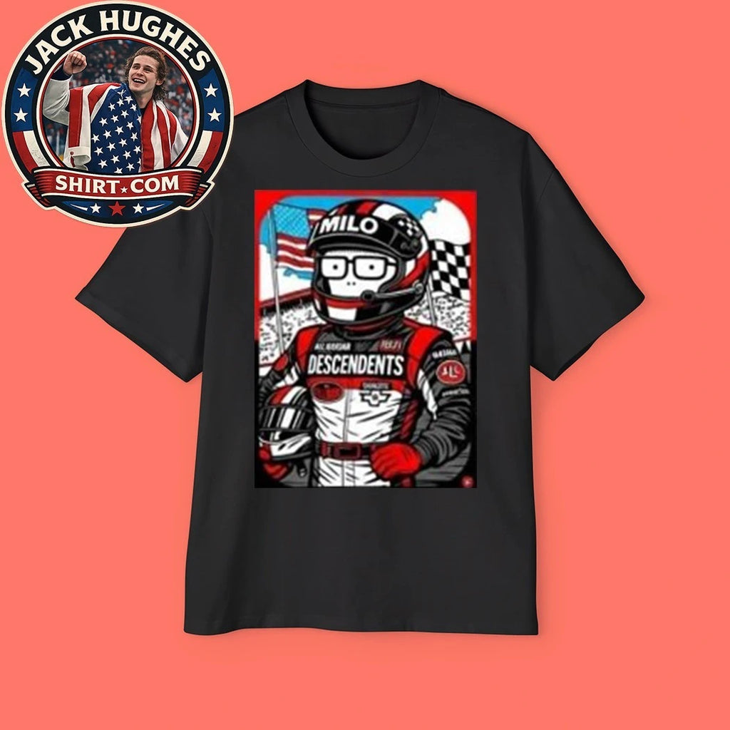 Descendents Ricky Milo Live At The Fillmore Charlotte February 21 2026 Exclusive Nascar Gig Poster Artwork By Garage Land Shirt