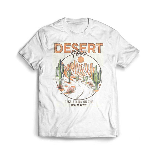 Desert Tour Take A Walk On The Wild Side Men's T-Shirt Tee