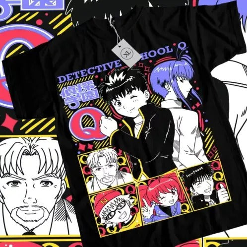 Detective School Q T-Shirt Funny Mom Girl Anime Kawaii waifu Shirt Tee All Size Hoodie, Sweatshirt | HypeCrazeTee.com