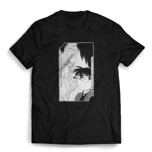 Detective Conan Anime Case Closed Conan Edogawa Shinichi Kudo Kaito Kuroba Mens T-Shirt Tee