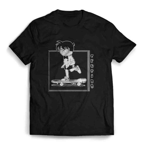 Detective Conan Anime Case Closed Crusing Mens T-Shirt Tee