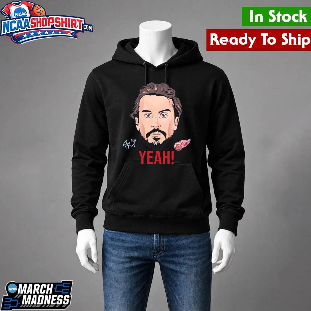 Detroit Red Wings Justin Faulk Yeah Shirt