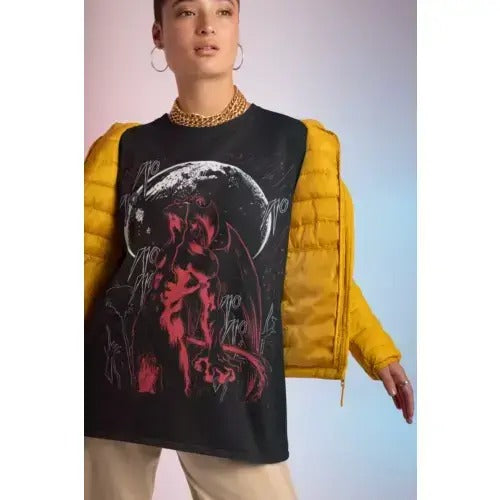 Devilman Red Moon Crybaby Go Nagai Anime Manga Tshirt T-Shirt Tee All Size Hoodie, Sweatshirt | HypeCrazeTee.com