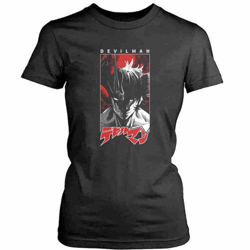 Devilman Crybaby Akira Crybaby Horror Anime Womens T-Shirt Tee