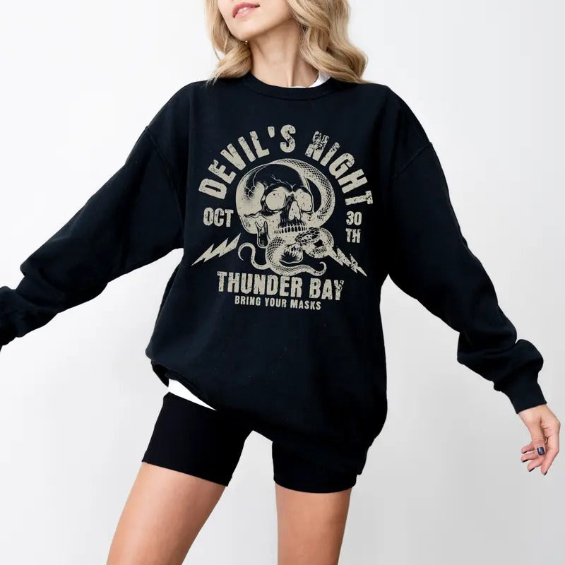 Devils Night Sweatshirt, Four Horsemen tee, Dark Romance Bookish Booktok Smut spicy Smutty books Merch, Morally grey...
