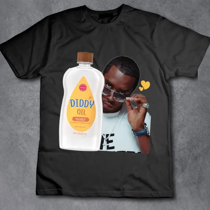 Diddy Baby Oil Funny Shirt, DD Party Ain't No Party Like Diddy Party Unisex Shirt Hoodie, Sweatshirt | HypeCrazeTee.com