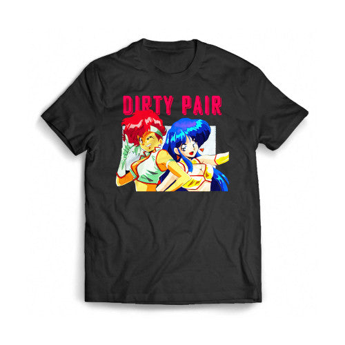 Dirty Pair Kei And Yuri The Lovely Angels Anime Mens T-Shirt Tee