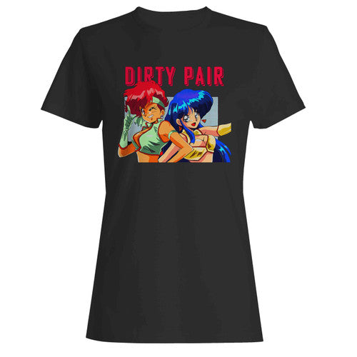 Dirty Pair Kei And Yuri The Lovely Angels Anime Women's T-Shirt Tee