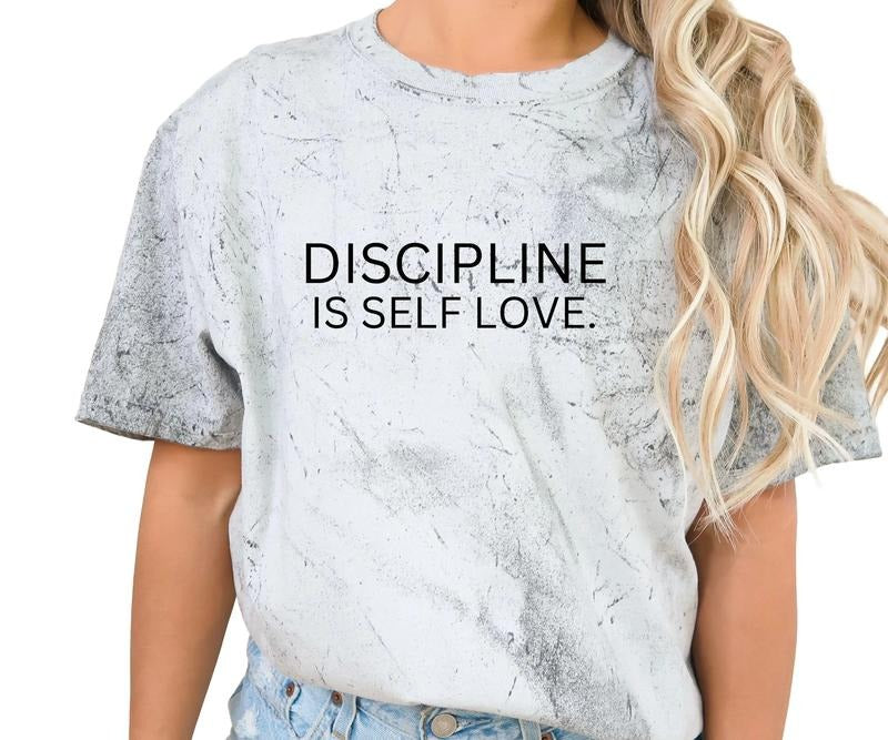 Discipline Is Self Love Comfort colors Tee shirt Hoodie, Sweatshirt | HypeCrazeTee.com