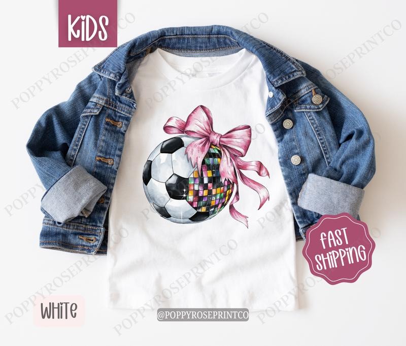 Disco Soccer Kid Shirt, Children's Soccer Tee, Sports Youth Shirt, Youth Soccer Tee Hoodie, Sweatshirt | HypeCrazeTee.com