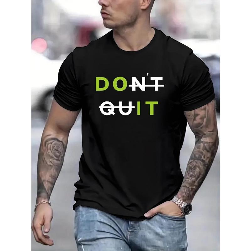 Do It printed T-shirt, men's T-shirt, summer casual short-sleeved T-shirt Made in USA Hoodie, Sweatshirt | HypeCrazeTee.com