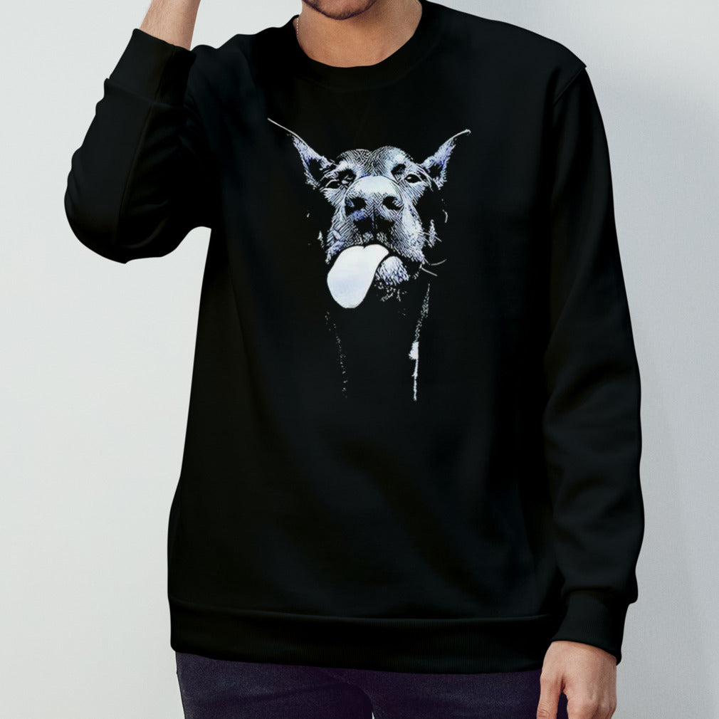 Doberman black vintage shirt