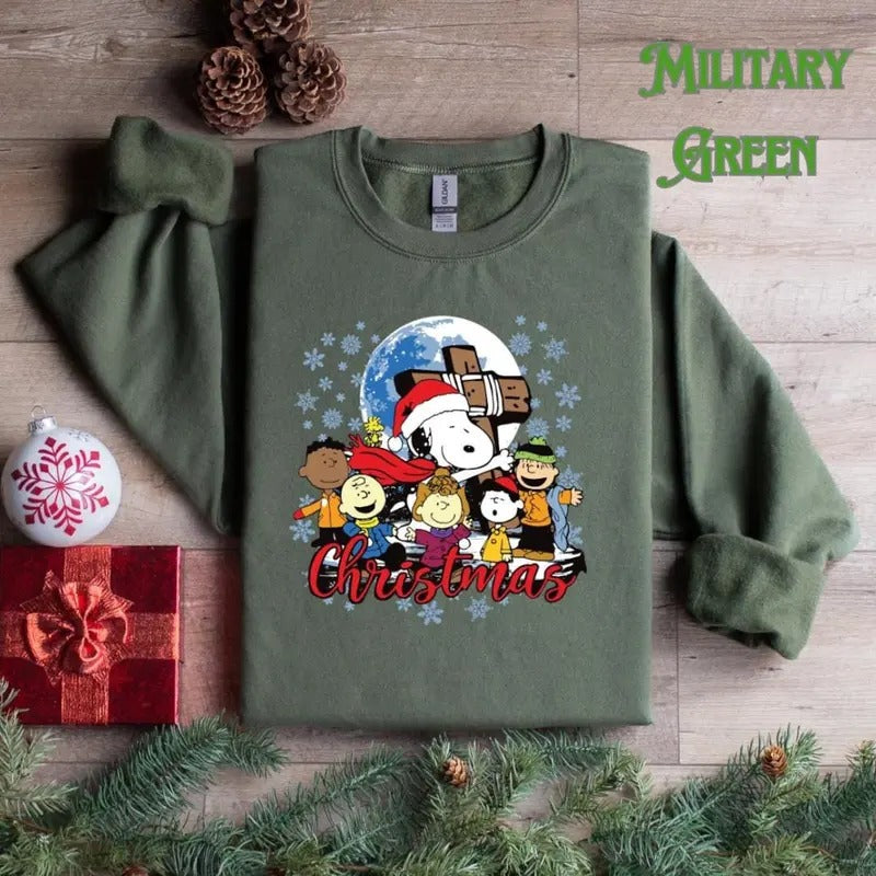 Dog Christmas SweatShirt Christian Christmas Sweatshirt Tshirt, Christmas Dog Shirt Hoodie | HypeCrazeTee.com