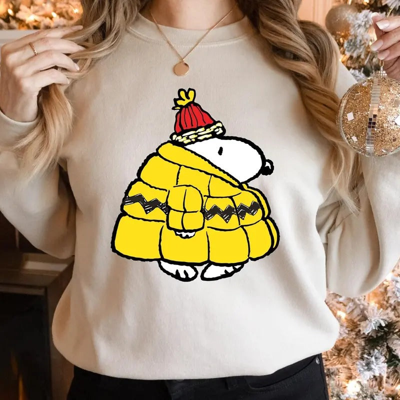 Dog Christmas Sweatshirt Tshirt, Dog Jacket Shirt, Carton Characters Shirt Hoodie | HypeCrazeTee.com