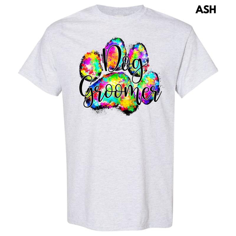 Dog Groomer Paw Gildan Short Sleeve T-Shirt 'NLB' Hoodie, Sweatshirt | HypeCrazeTee.com