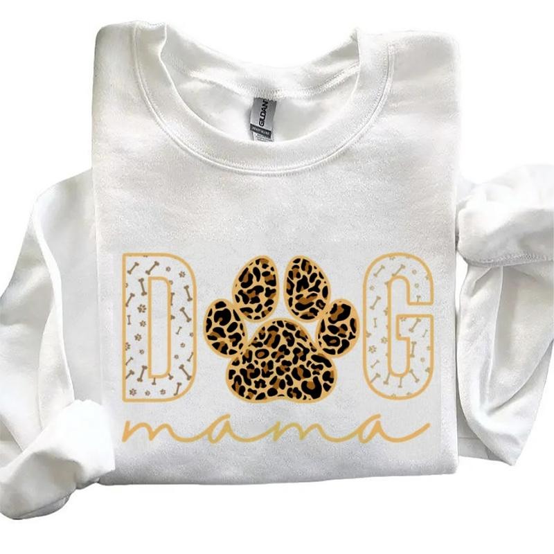 Dog Mama Sweatshirt, Dog Mom Gift, Dog Mama Sweater, Dog Mom T-shirt for Women, Dog Owner Gifts Parent Hoodie