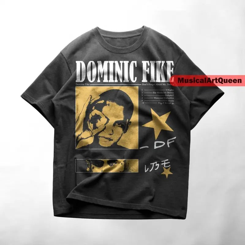 Dominic Fike Shirt, Dont forget about me merch, Dominic Fike Tee Hoodie, Sweatshirt | HypeCrazeTee.com