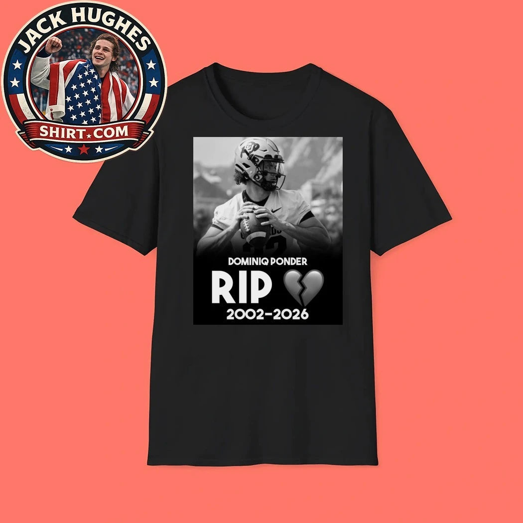 Dominiq Ponder RIP 2002-2026 talented American football player Shirt