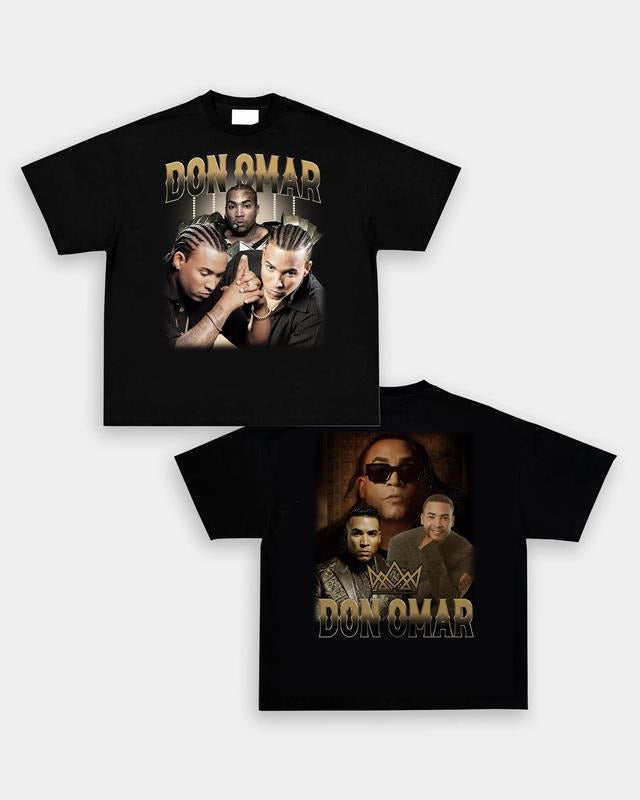 Don Omar Vintage Two Sided Unisex Shirt,  Don Omar Merch, The Last Don Shirt, Don Omar Vintage, Unisex T-Shirt, Gifts For...