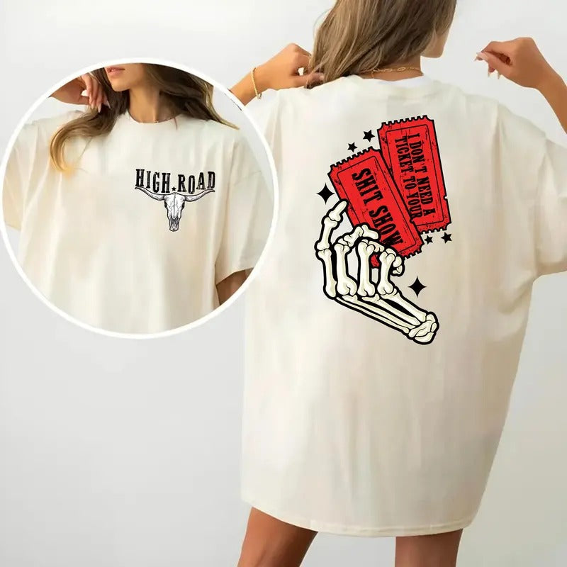 Don't Need Ticket To Shh Show, K0e WetzeI Concert 2 Sides Tee, Country Fans Top, Unisex Short Sleeve Shirt Hoodie, Sweatshirt