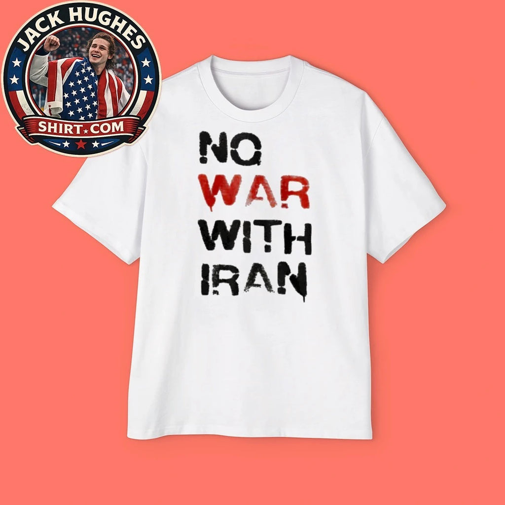 Donald Trump is dragging the U.S No War With Iran Shirt