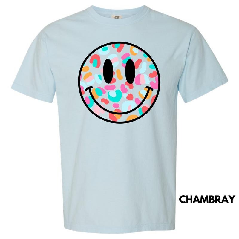 Doodle Cheetah Happy Face Comfort Colors T-Shirt 'NLB' Hoodie, Sweatshirt | HypeCrazeTee.com