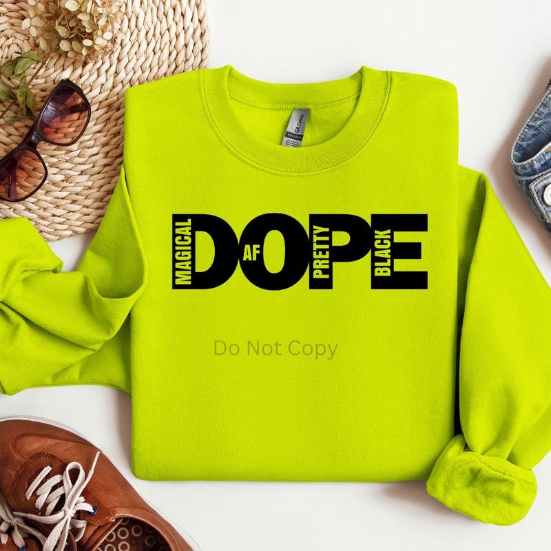 Dope Screen Print Transfer ONLY- This is NOT a T-Shirt Hoodie, Sweatshirt | HypeCrazeTee.com