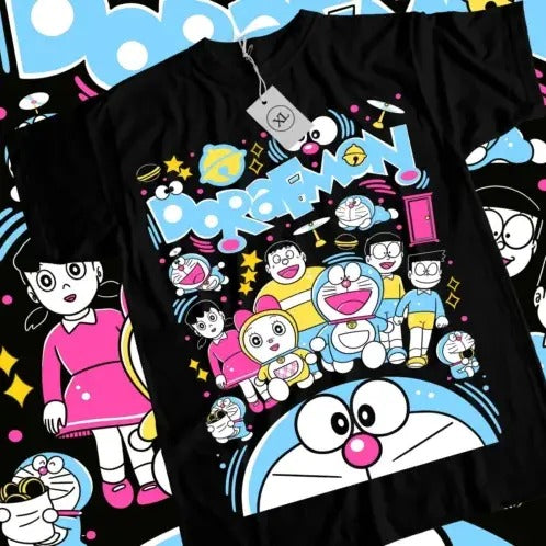 Doraemon T-shirt Nobi Shizuka Gian Dorami Suneo Girl Anime Gifts Shirt All Size Hoodie, Sweatshirt | HypeCrazeTee.com