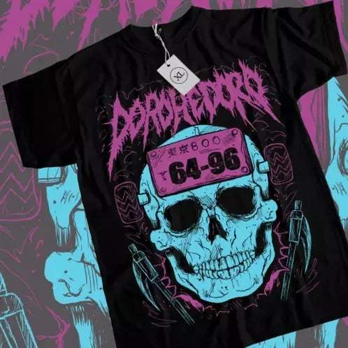 Dorohedoro Ebisu T-shirt Noi Kaiman Nikaido Horror Anime Black Shirt All Size Hoodie, Sweatshirt | HypeCrazeTee.com