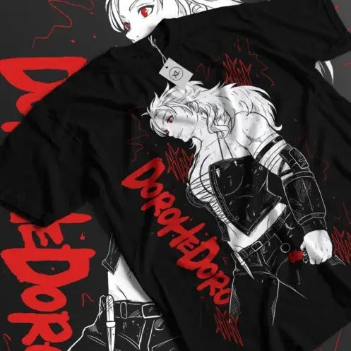 Dorohedoro T-shirt Ebisu Nikaido Noi Horror Kawaii Anime Gift Shirt All Size Hoodie, Sweatshirt | HypeCrazeTee.com