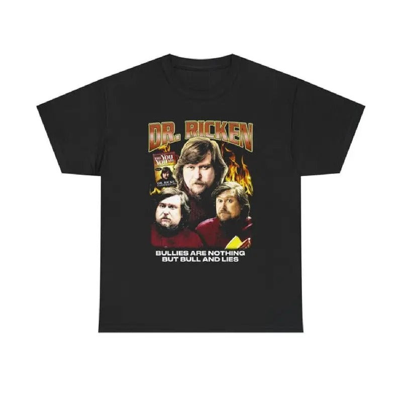 Dr. Ricken Severance T Shirt Bullies Are Nothing But Bull And Lies Vintage Movie Tee Hoodie, Sweatshirt | HypeCrazeTee.com
