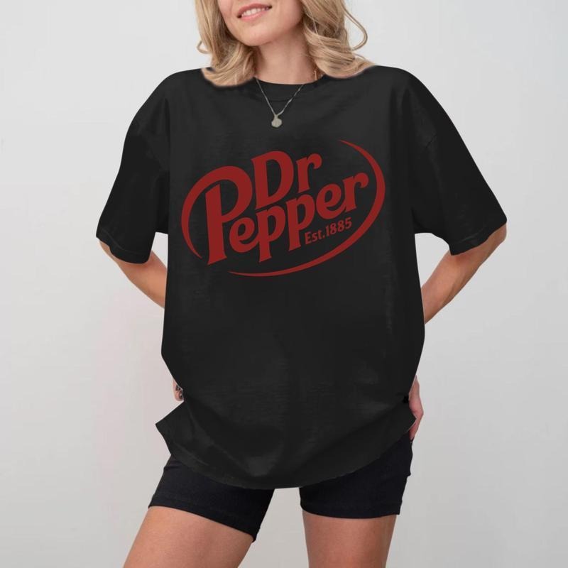 Dr. Pepper Unisex T-shirt, Vintage Trendy T-shirt, Trending T-shirt, Gift For Her, Gift For Him, For you Fabric Fit Top...