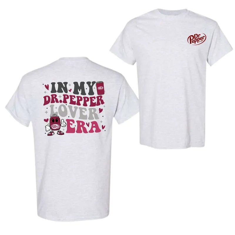 Dr Pepper Soda 2 Sided T-Shirt, In My Dr Pepper Lover Era Shirt For Men, For Women Hoodie, Sweatshirt | HypeCrazeTee.com