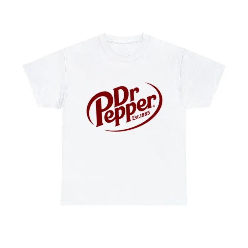 Dr Pepper T-shirt, Retro Soda Dr Pepper Shirt, Casual Classic Cotton Graphic Shirt Gift For Men And Women Fabric Menswear...